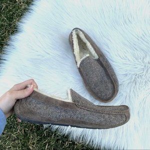 UGG Australia Men's Tweed Ascot Slipper Size 10